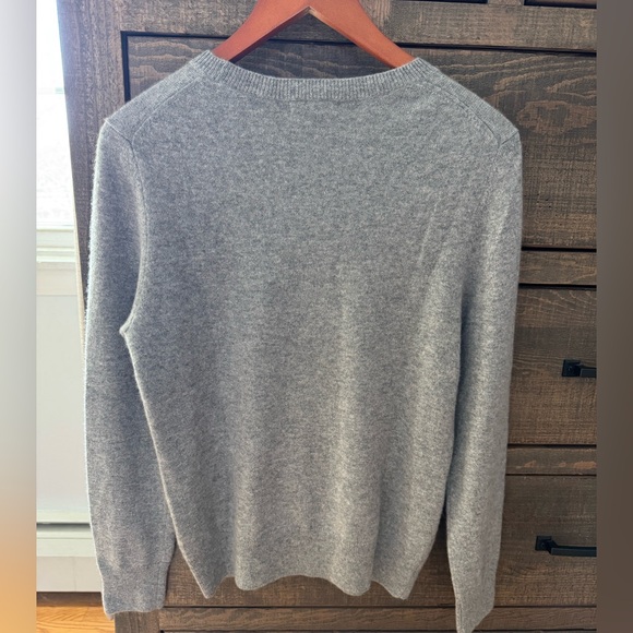 Quince Heather Gray Crewneck Sweater - Picture 4 of 8